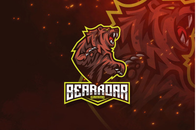 Bear Roar Logo Template