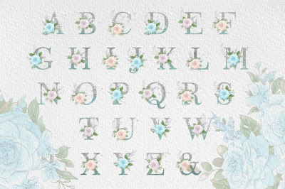 Flowers Alphabet