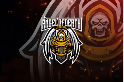 Angle of Death Esport Logo Template