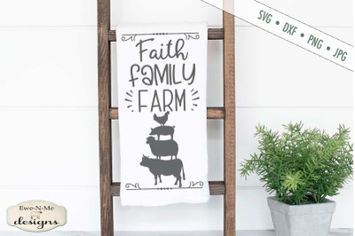 Faith Family Farm - Farm Animals - SVG