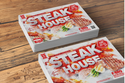 Steak House Flyer