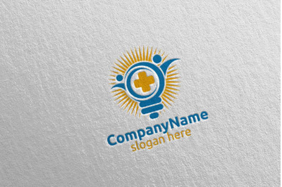 Secure Cross Medical Hospital Logo Design 53