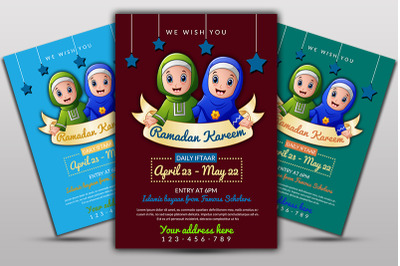 Ramadan Mubarik Flyer