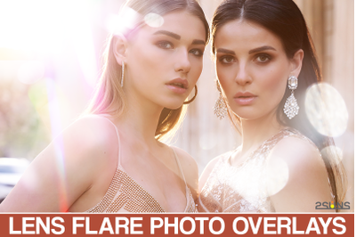 80 Lens flare overlays, Photoshop overlay, Neon lights