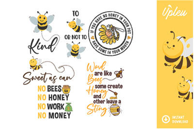 Bee Quotes SVG