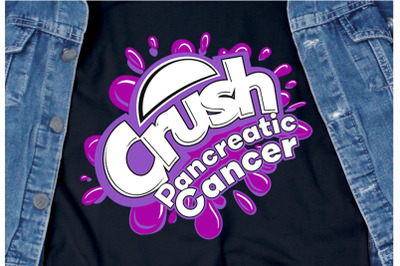Crush Pancreatic Cancer SVG