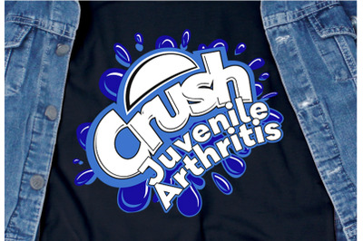 Crush Juvenile Arthritis SVG