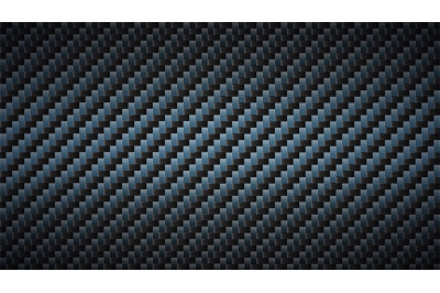 Black carbon fiber texture. Dark metallic surface, fibers weaves patte