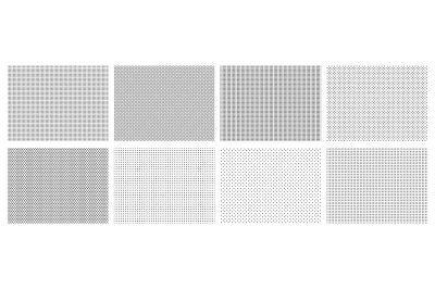 Seamless halftone dots pattern. Dotted mosaic, sport textile texture a