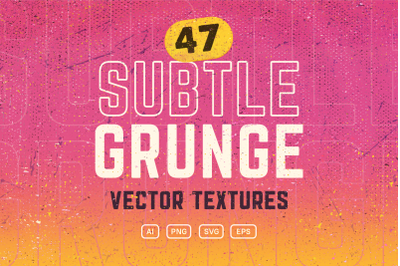 47 Vector Subtle Grunge Textures