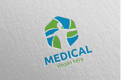 Cross Medical Hospital Logo Design 67