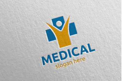 Cross Medical Hospital Logo Design 71