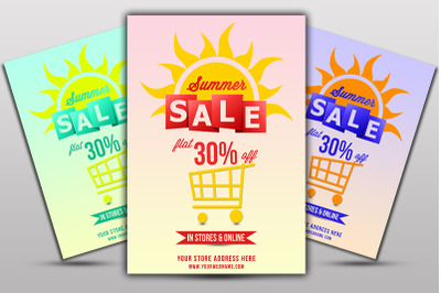 Summer Hot Sale Flyer