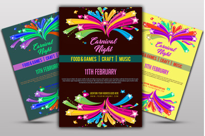 Carnival Night&nbsp;Flyer