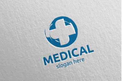 Zen Cross Medical Hospital Logo Design 84