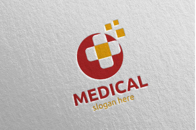 Cross Medical Hospital Logo Design 85