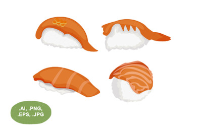 Sushi Vector Pack