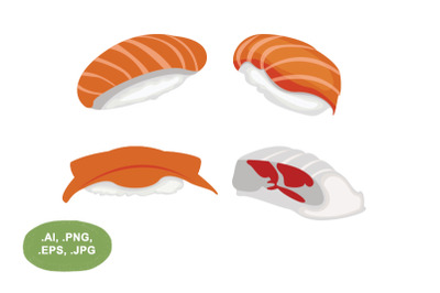 Sushi Vector Pack