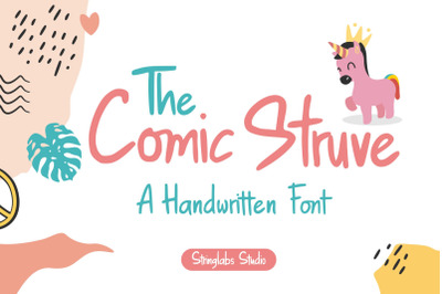 The Comic Struve - Playful Kids Font