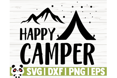 Happy Camper - Mountains