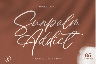 Sunpalm Addict | Modern Calligraphy