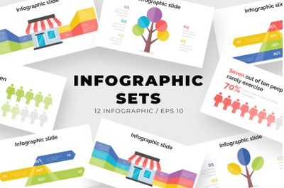 Set of Modern Infographic Design Template