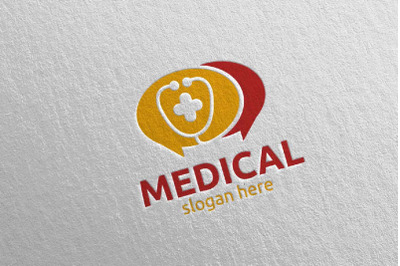 Blog Medical Hospital Logo Design 102