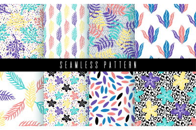Pattern set collection print textile