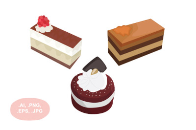 Cake Vector Pack