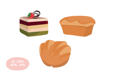 Cake Vector Pack