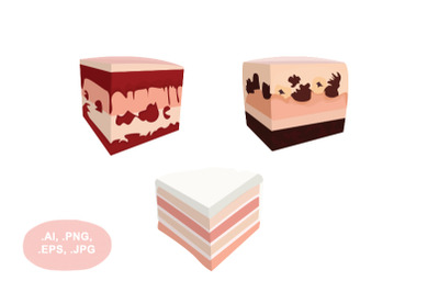 Cake Vector Pack