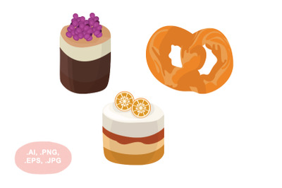 Cake Vector Pack