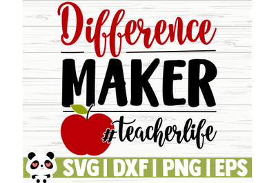 Difference Maker Teacherlife