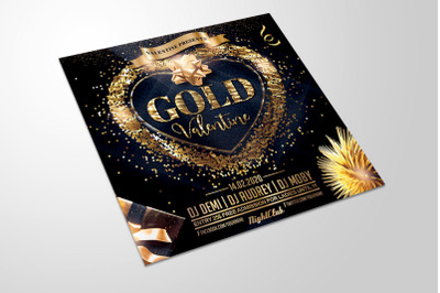 Gold Valentine Flyer