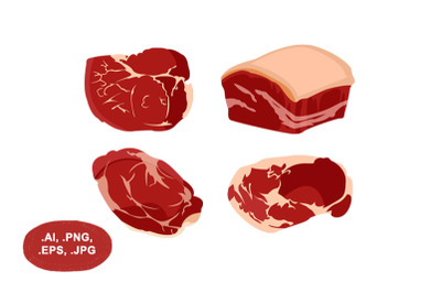 Beef Vector Pack