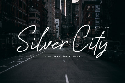 Silver City Signature Font