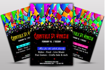 Carnival Di Venezia&nbsp;Flyer