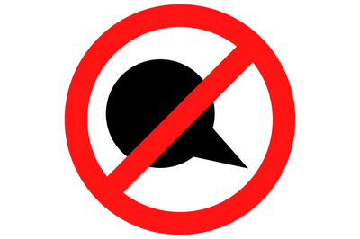 Ban speak icon