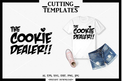 The Cookie Dealer, Silhouette, Cricut, Cut File, Cricut, SVG