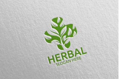 Natural Medical Hospital Logo Design 116