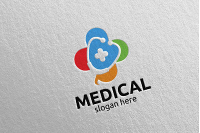 Cross Medical Hospital Logo Design 117