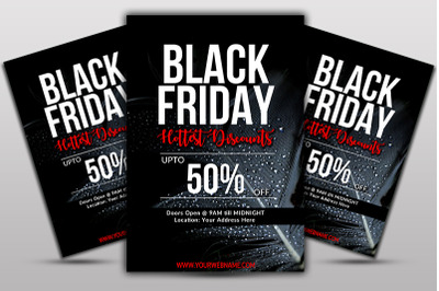 Black Friday Flyer Template