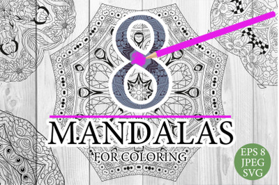 Mandalas for coloring 14