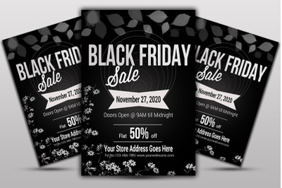 Black Friday Sale Flyer