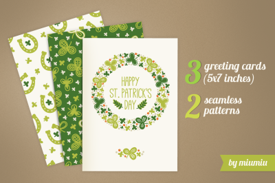 St. Patrick's Day Greeting Cards 