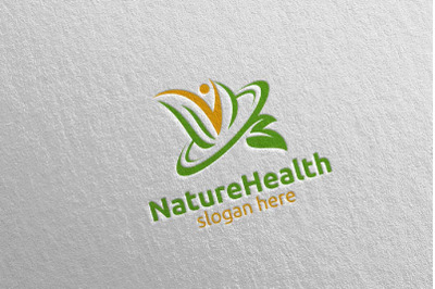 Organic Health Care Medical Logo 18