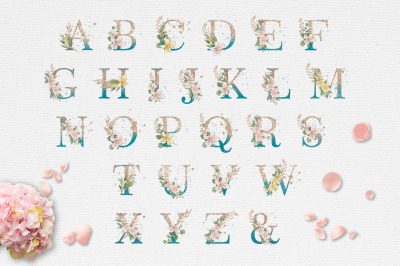 Flowers Alphabet