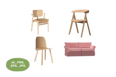 Chair Vector Pack