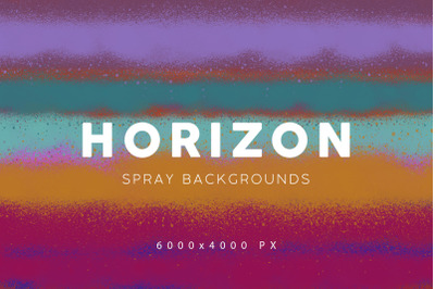 Horizon Spray Backgrounds