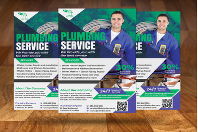 Plumber Service Flyer